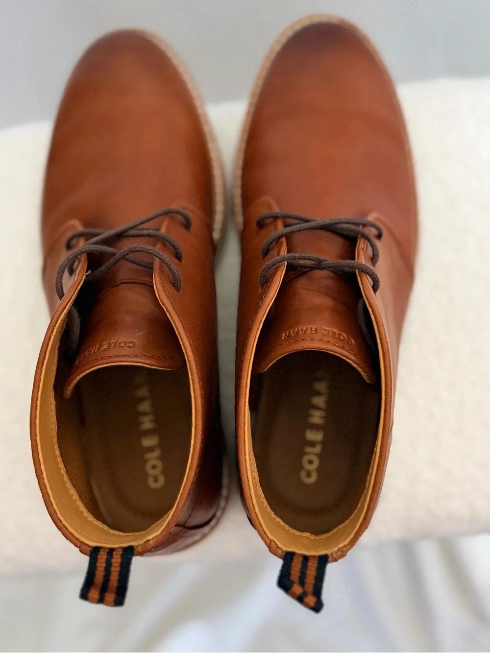 Cole Haan Morris Leather Chukka Boot in British Tan